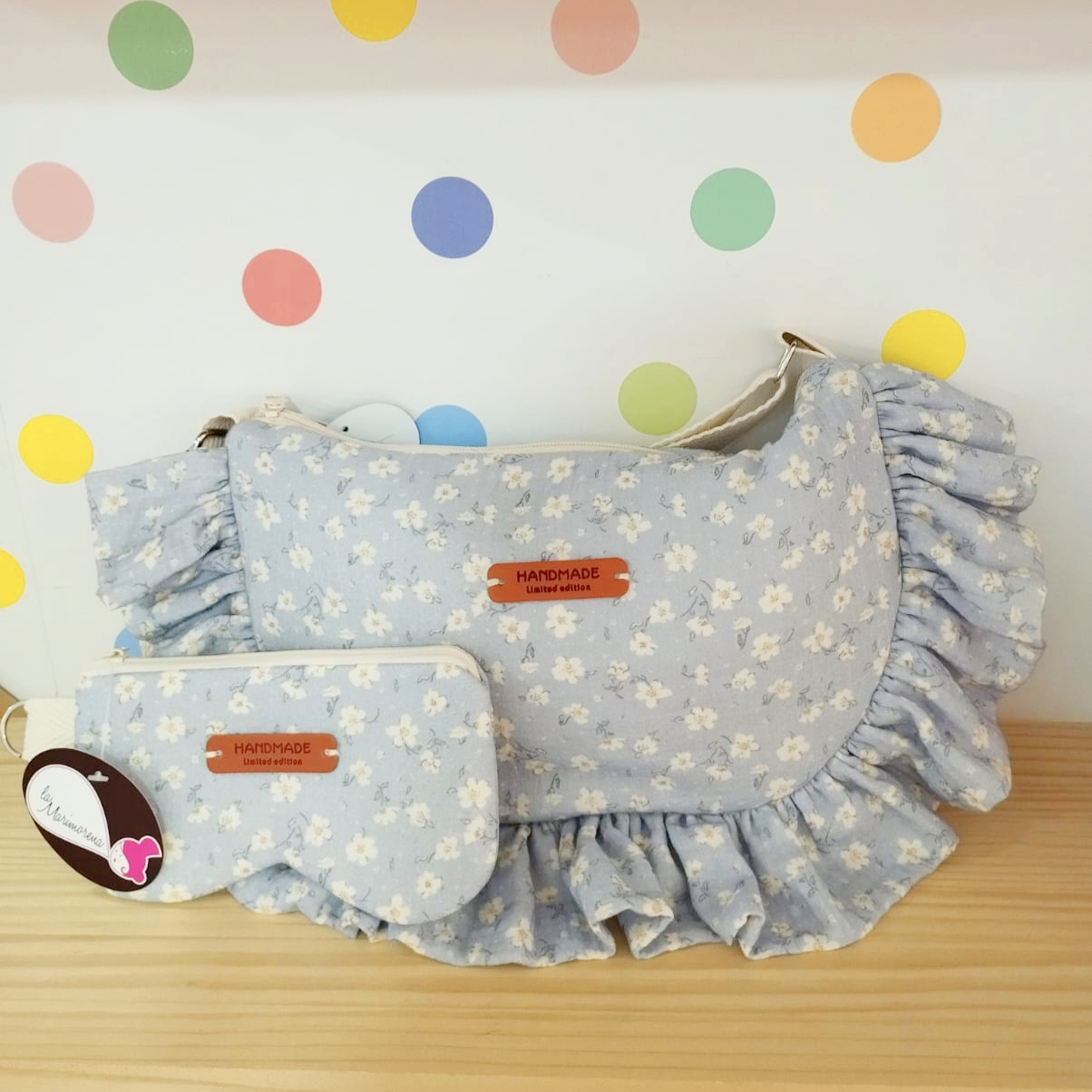 Funda gafas (flores celeste) - Imagen 3