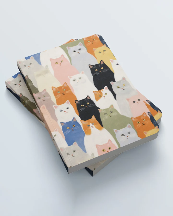 Alternative view of Cuaderno A5 "Gatos"