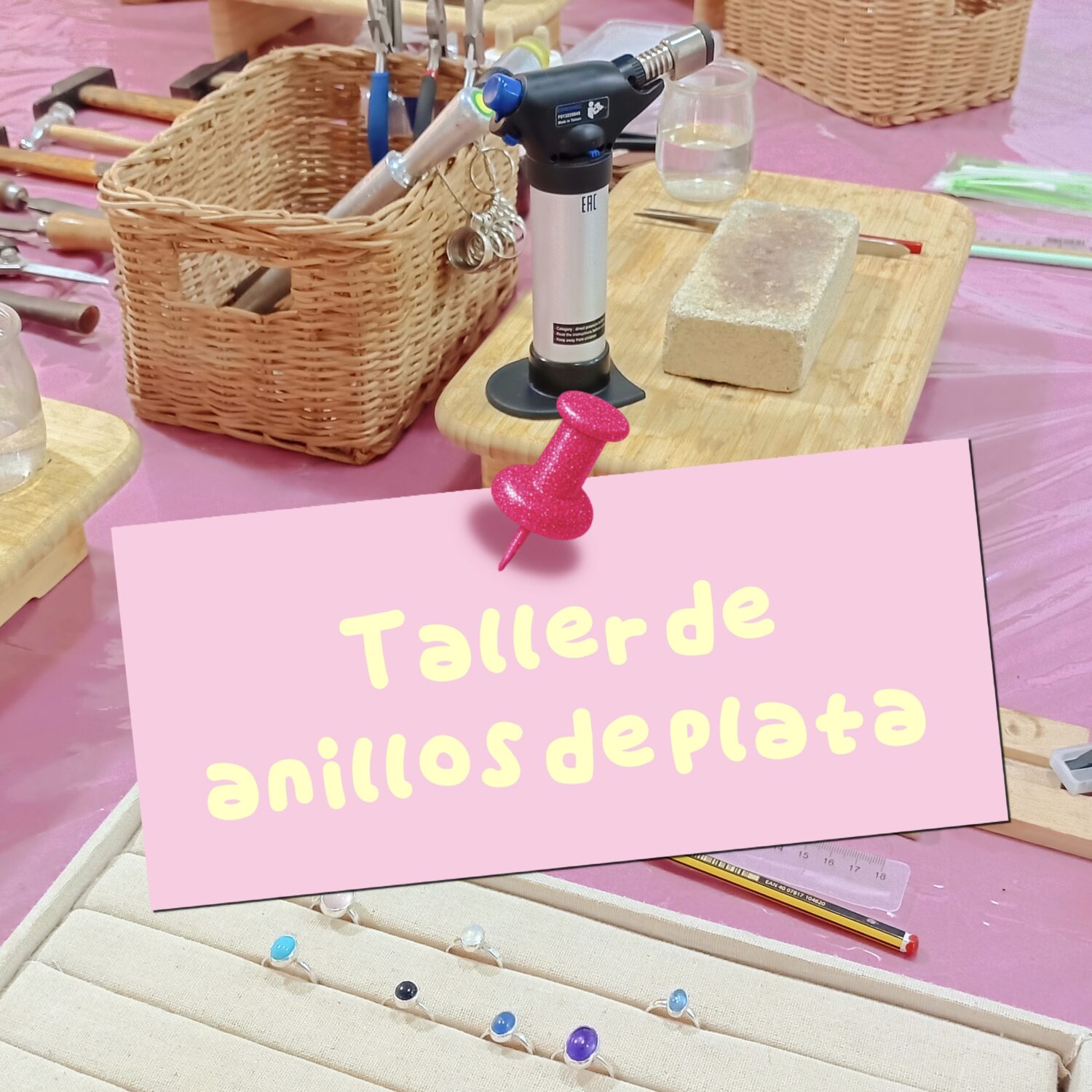Taller de anillos de plata