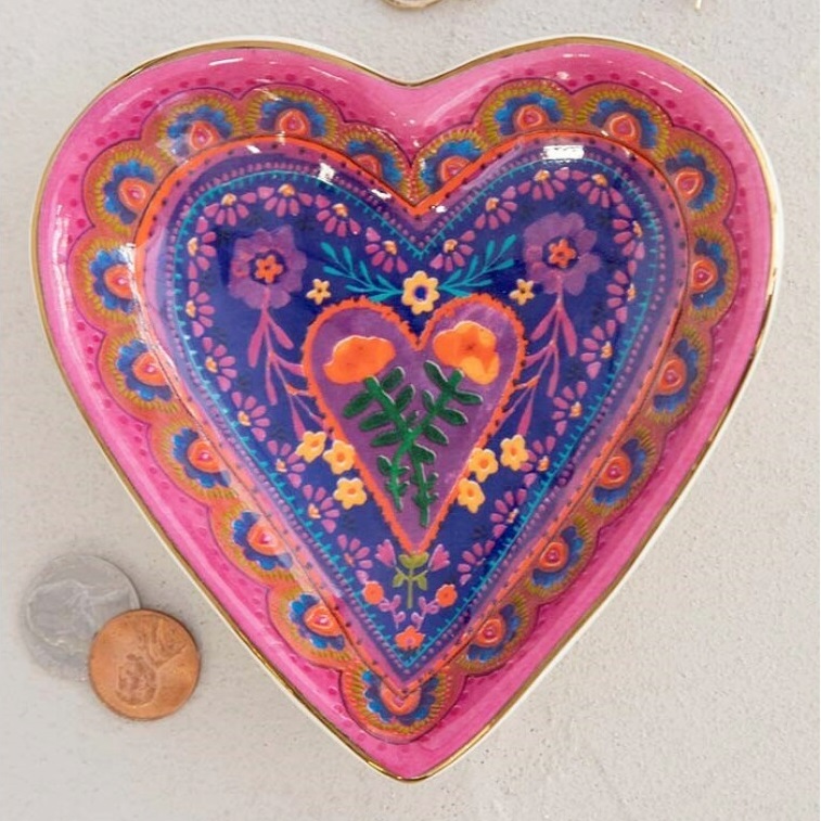 Cuenco de cerámica "corazón"