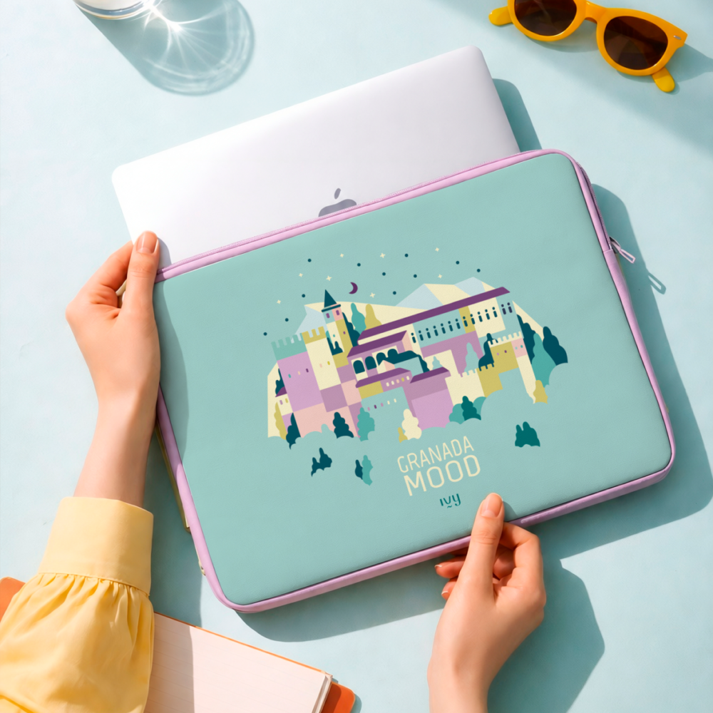 Alternative view of Funda tablet grande o portátil "Granada Mood" Ivy Paper