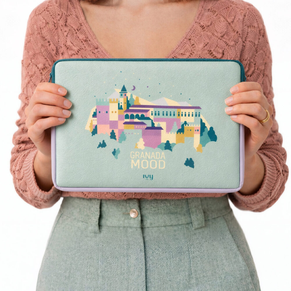 Alternative view of Funda portátil o tablet pequeña "Granada Mood" Ivy Paper