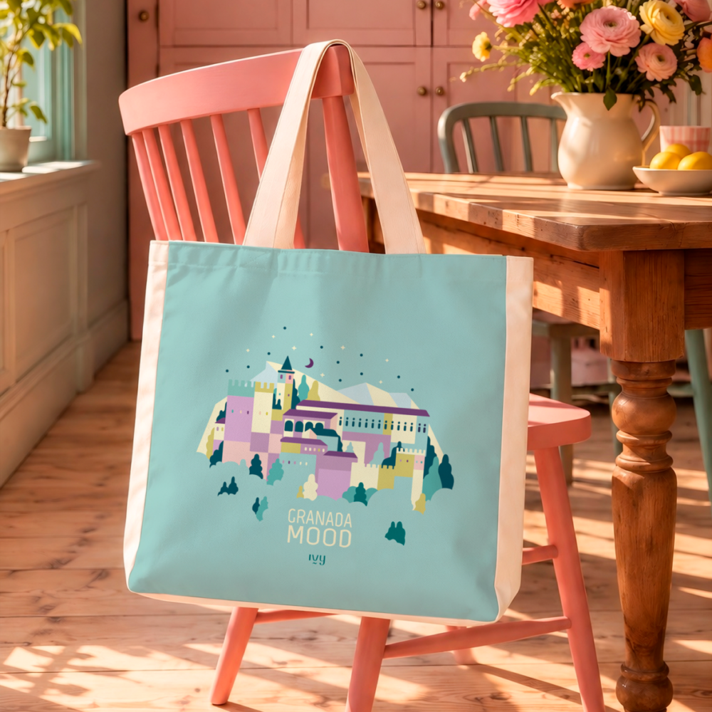 Tote bag Alhambra Ivy Paper