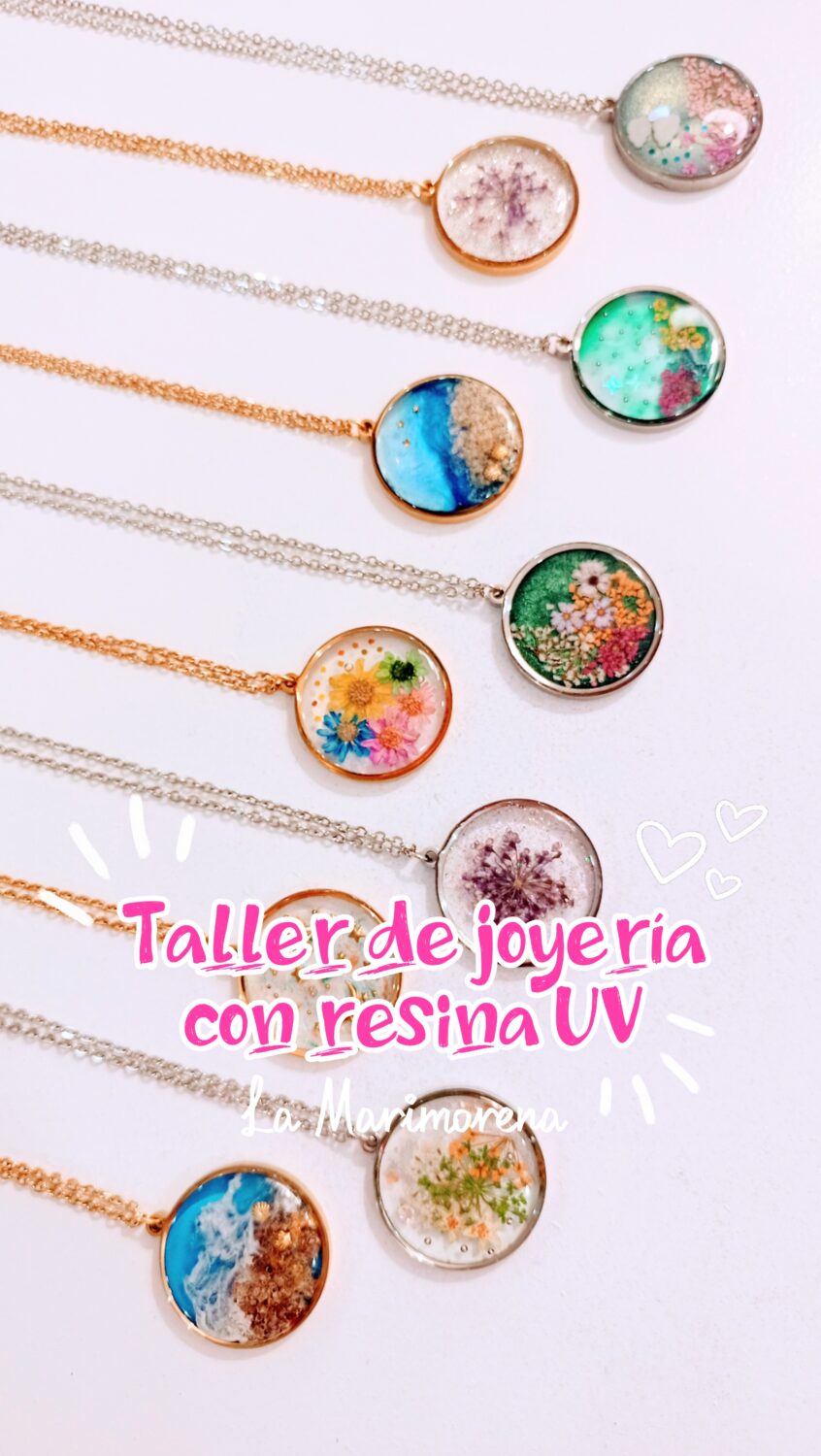 Taller de joyería con resina UV - Imagen 9