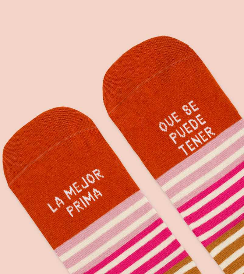 Alternative view of Calcetines "La mejor prima que se puede tener" ¡Nuevos!